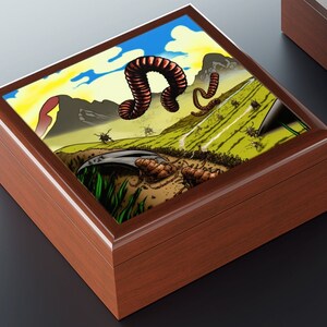 MIllipedes Rule Gift and Jewelry Box. Amp up your room with this trinket box. Fill it up with mementos and treasures.