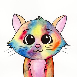 Watercolor Cat
