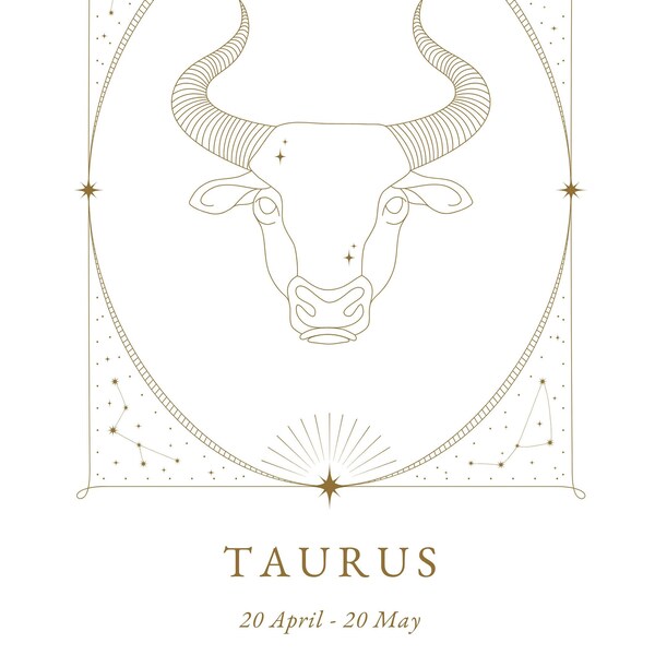 Taurus (zodiac sign) wall art