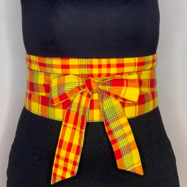 Ceinture madras obi