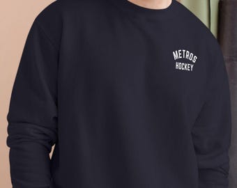Sweatshirt hockeykampioen Montreal | Op hockeyroman geïnspireerde ronde hals
