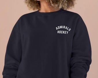 Sweatshirt hockeykampioen New York | Op hockeyroman geïnspireerde ronde hals