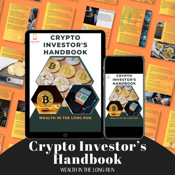 Krypto-Investor-Handbuch | Reichtum auf lange Sicht | +30 Seite | E-Book | Anleitung | Selbstverbesserung | Kulturelle | Digital | Buch