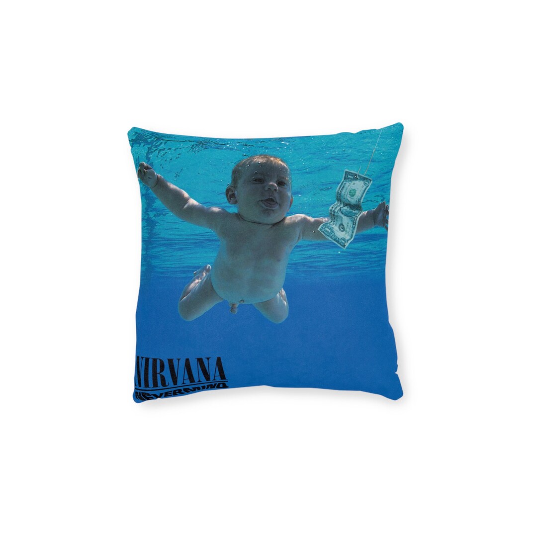 Nirvana Album Cover Pillow Etsy