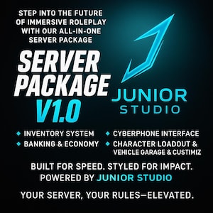 All-in-One FiveM RP Server | QB-Core | Full Optimisé | Next Gen 100% Roleplay
