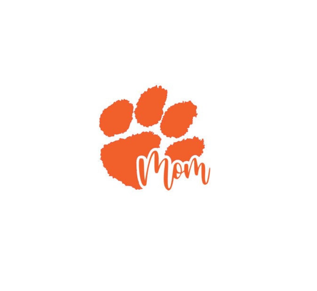Clemson Mom Window Decal - Etsy