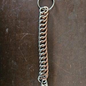 Half Persian Keychain Copper and Stainless steel