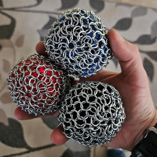 chainmail juggling balls