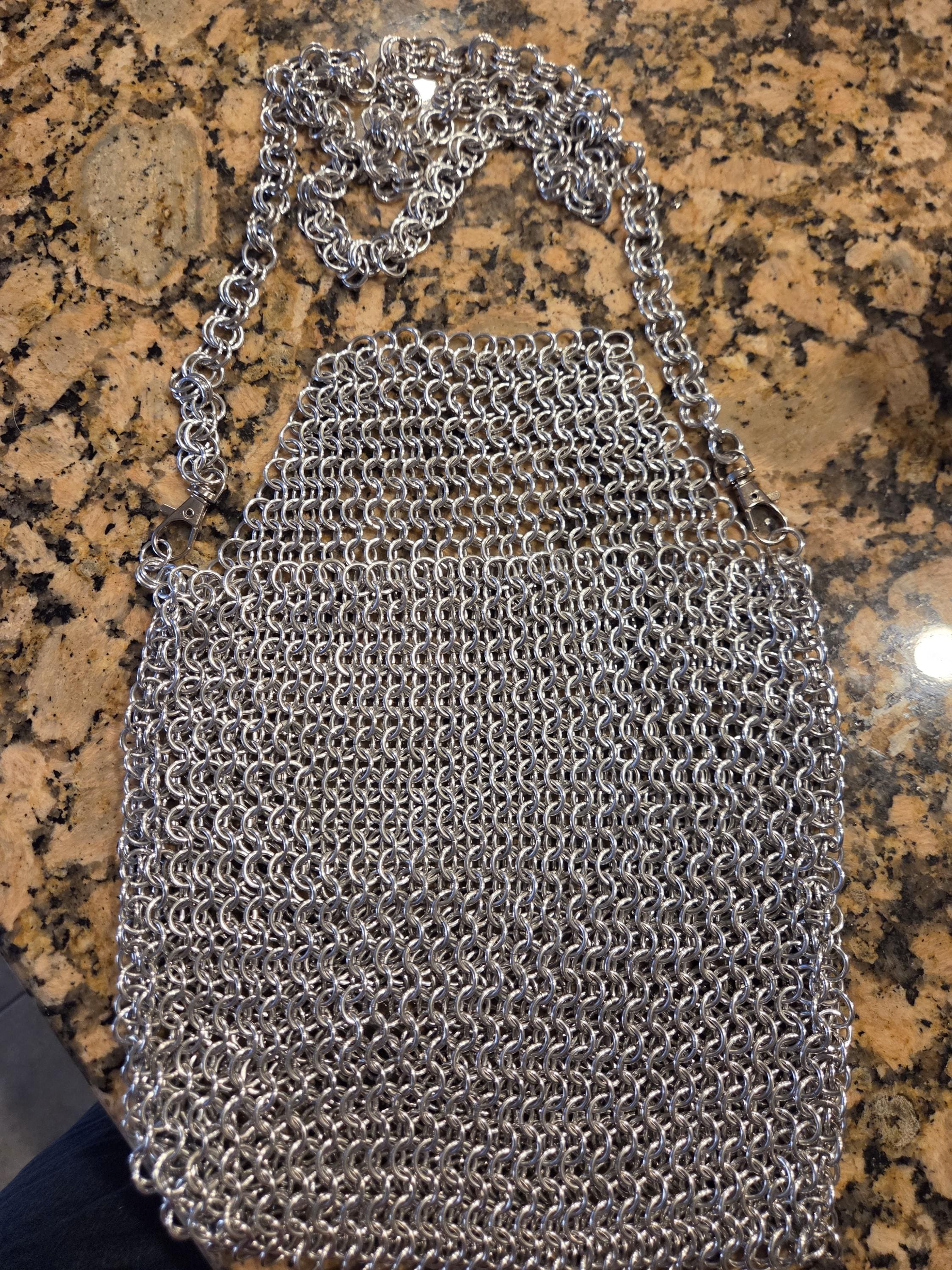Chainmail Handbag With Flap - Etsy
