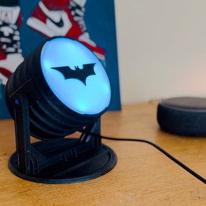 BATMAN ANIMATED SERIES BAT SIGNAL CERAMIC NIGHT LIGHT