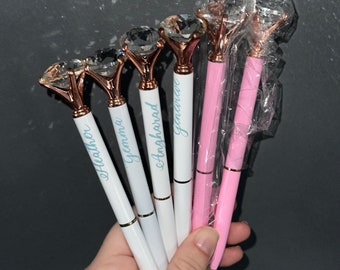 Personalised diamond pen