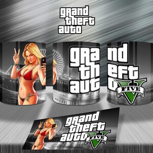 Grand Theft Auto Sanandreas PS2 GTA Disc Style Plastic Coaster 