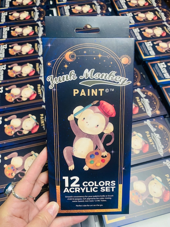 Junk Monkey Paint - Acrylic Paint Set