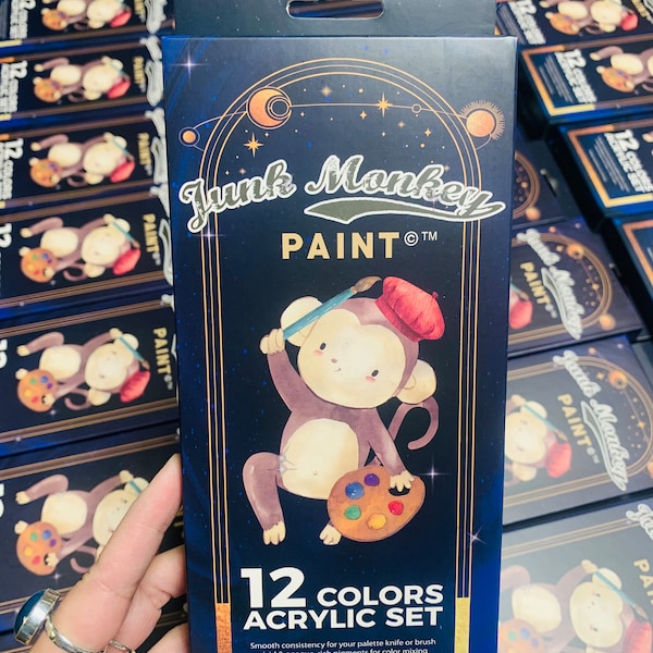 Junk Monkey Paint - Acrylic Paint Set