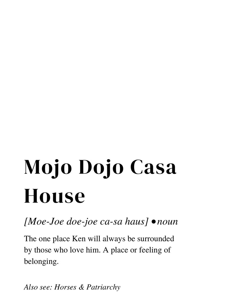Mojo Dojo Casa House Dictionary Definition Digital Print Etsy