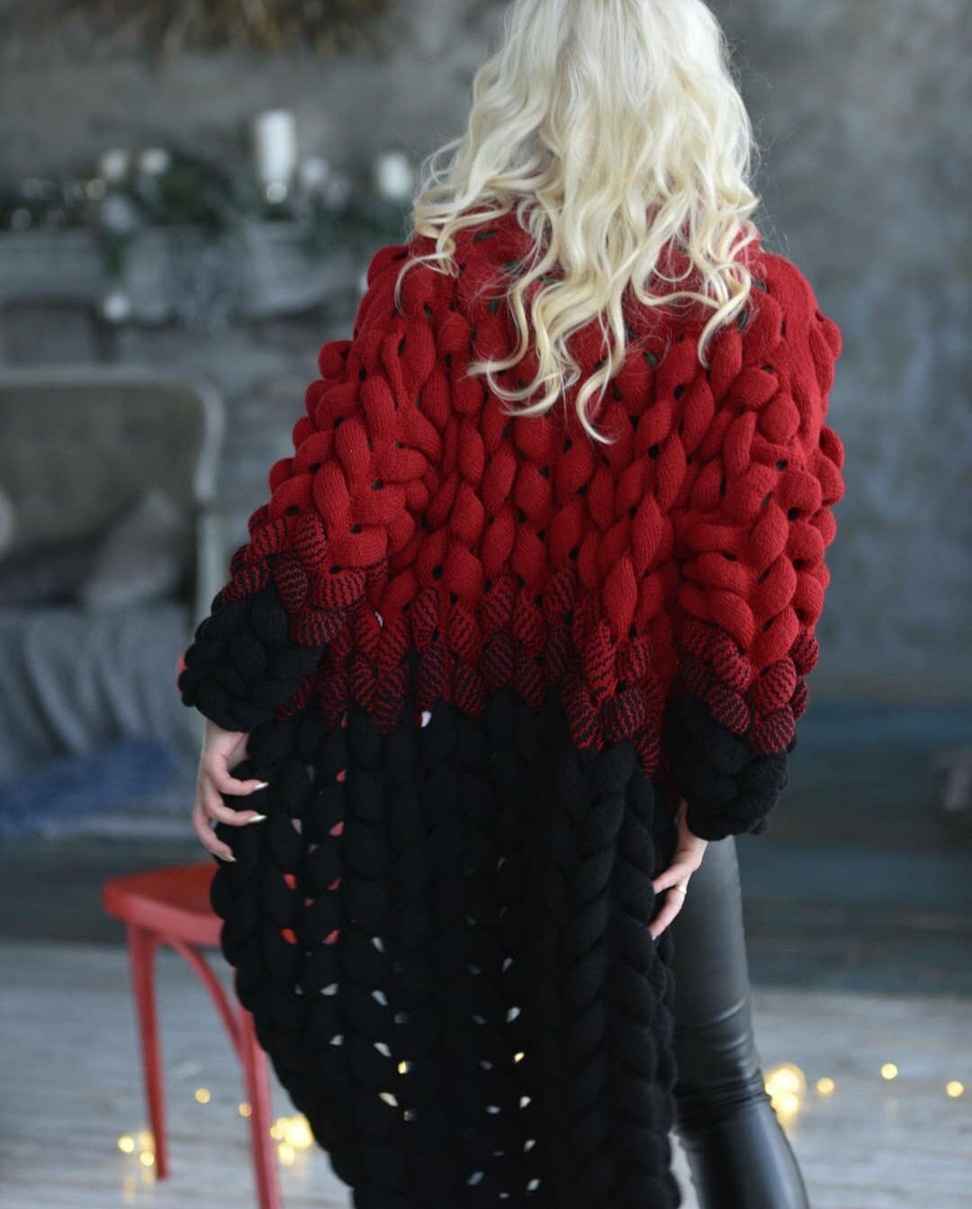 Cloud Crop Cardigan, Black
