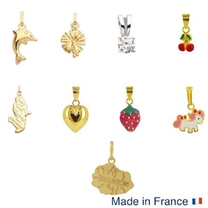 18k solid gold pendant, gold charms for necklace, gold heart locket, gold locket, minimal jewelry, solid gold jewelry