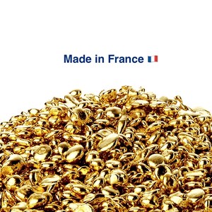 18k Yellow Gold Casting Grain, 18k Gold Raw Gold Shot Material, One gram 18k Gold Nuggets, Gold bullion