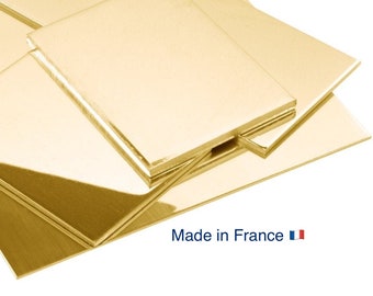 18k yellow gold band - 0.30 mm thick - 1 cm wide, 18k 750 yellow gold, 18k gold leaf, solid gold jewelry making
