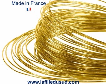 18 carat gold wire 0,40 mm in diameter, 26 gauge gold wire, 18kt gold wire, sold by inch, 18k real gold jewelry making, solid gold wire