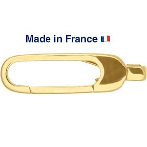 18 carat solid gold clasp 18k gold 750, 18 carat yellow gold/white gold/red gold lobster clasp 750