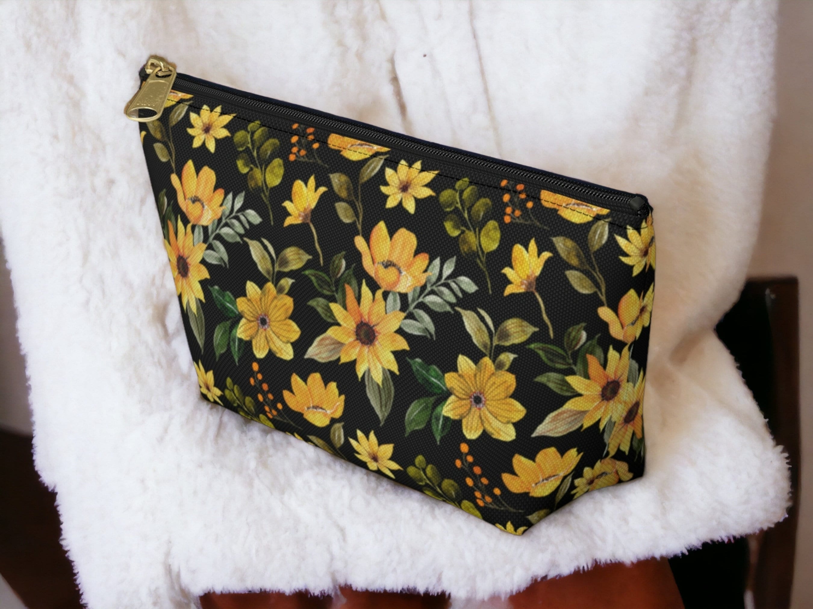 Sunflower Travel Bag Etsy