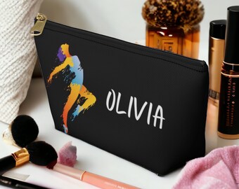 Personalized Dance Makeup Bag: Custom Travel Toiletry Bag