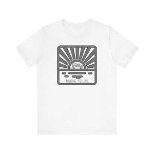 Rolling Rolling Van, Van lovers, Nomad Shirt, Unisex Jersey Short Sleeve Tee image 2