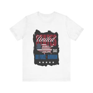 Air Force, Airman, Dad - Unisex Jersey Short Sleeve Tee