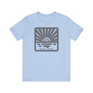 Rolling Rolling Van, Van lovers, Nomad Shirt, Unisex Jersey Short Sleeve Tee image 8