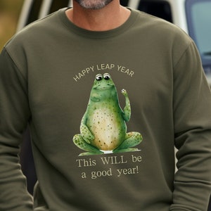 Happy Leap Year, This Will Be A Good Year Frog, Great Dad Gift, Great Mom Gift, Leap Year Birthday Gift