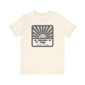 Rolling Rolling Van, Van lovers, Nomad Shirt, Unisex Jersey Short Sleeve Tee image 4