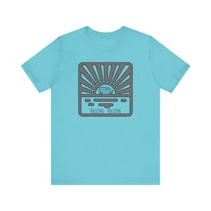 Rolling Rolling Van, Van lovers, Nomad Shirt, Unisex Jersey Short Sleeve Tee image 1