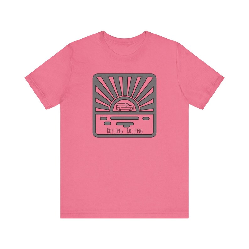 Rolling Rolling Van, Van lovers, Nomad Shirt, Unisex Jersey Short Sleeve Tee image 10