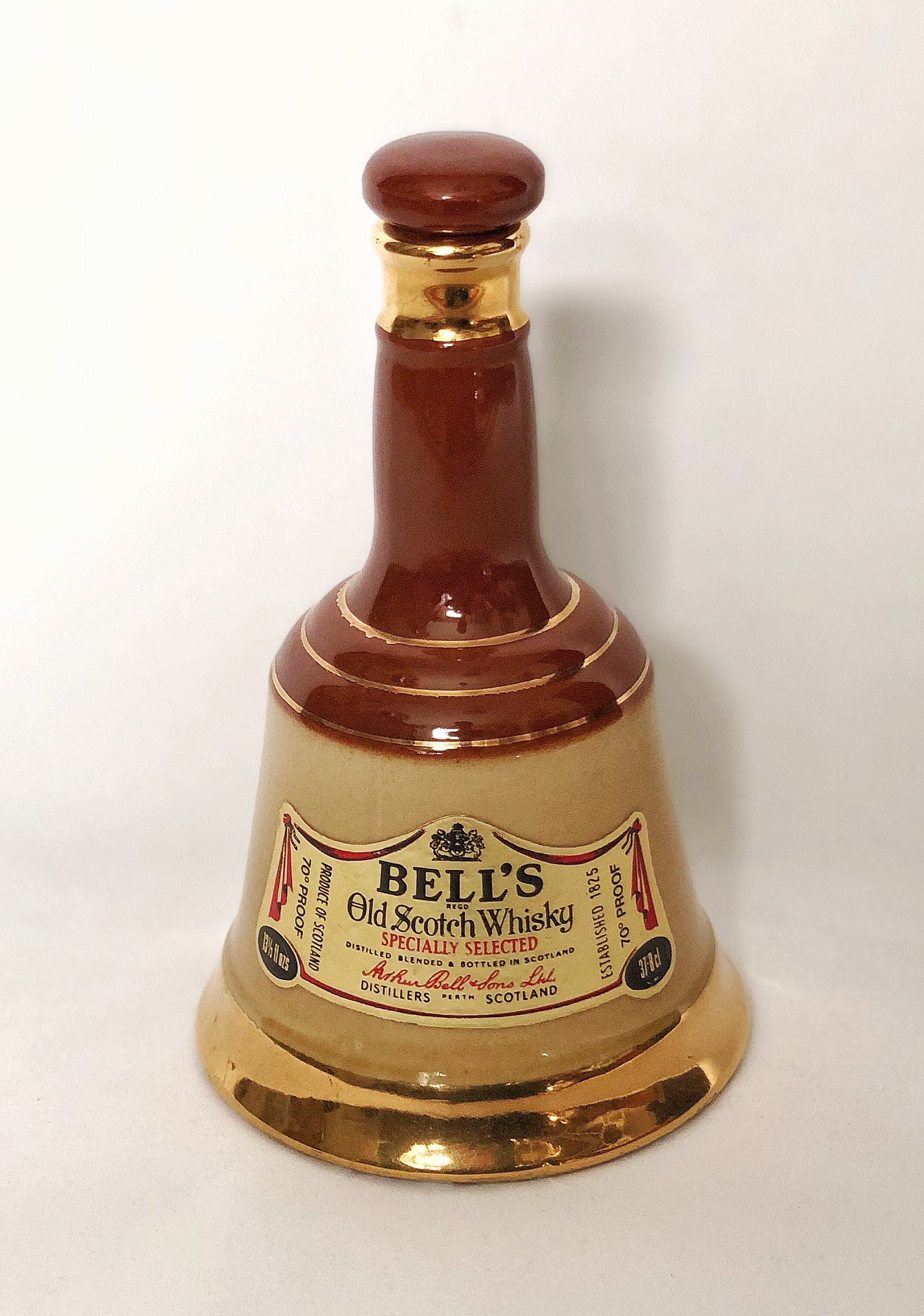 Vintage Scotch Whiskey Bottle Bell - Etsy Vintage Scotch Whiskey Bottle Bell - Etsy