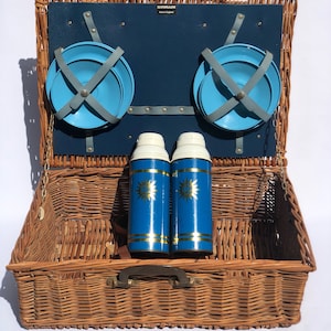 ◆ 60s SIRRAM ビンテージ ピクニック ティー セット イギリス ◆ ◇ 60s SIRRAM ビンテージ ピクニック ティー セット イギリス