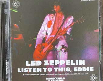 Led Zeppelin 3CD Listen To This Eddie LA Forum 6/21/1977 Moonchild