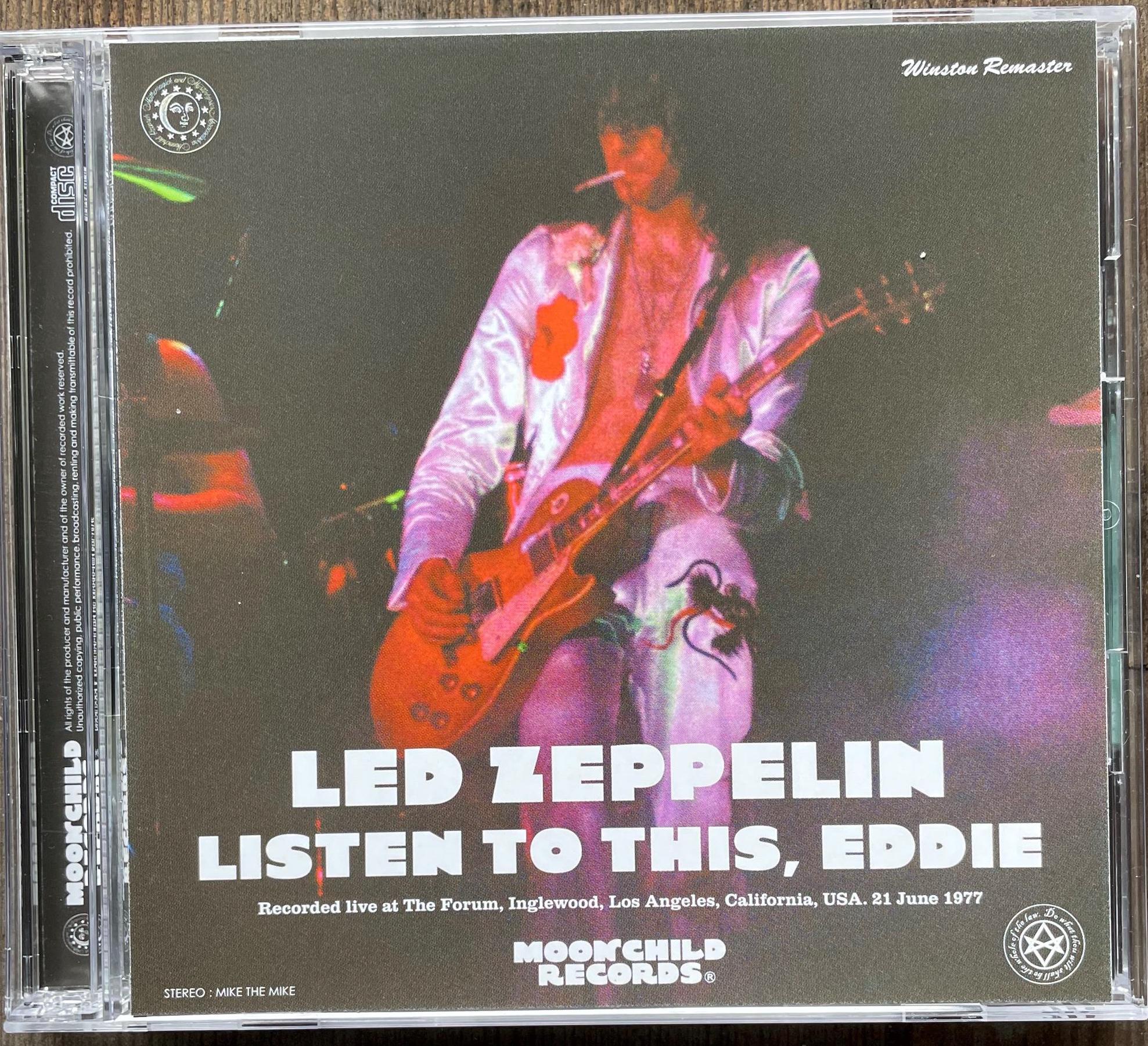 Led Zeppelin Listen to This Eddie - Etsy