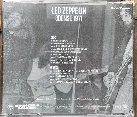 Led Zeppelin - Poles and Sticks 3面見開き デジパック ブート