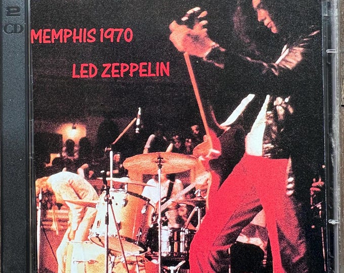 Led Zeppelin 2CD Memphis 1970 Vintage Boot - Etsy