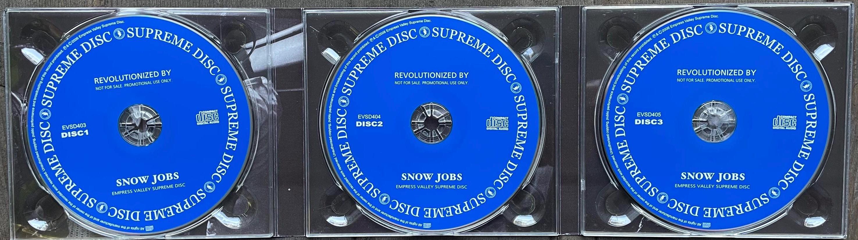 【EV初盤】LED ZEPPELIN SNOW JOBS 1975(3CD) Led Zeppelin 3CD Snow Jobs Deluxe Edition Vancouver BC 1975