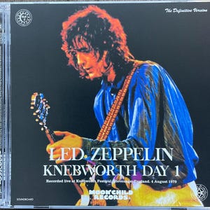 Led Zeppelin Knebworth Cd - Etsy