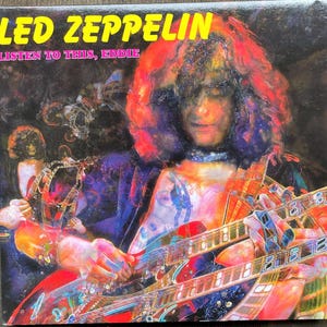 Led Zeppelin Listen to This Eddie - Etsy