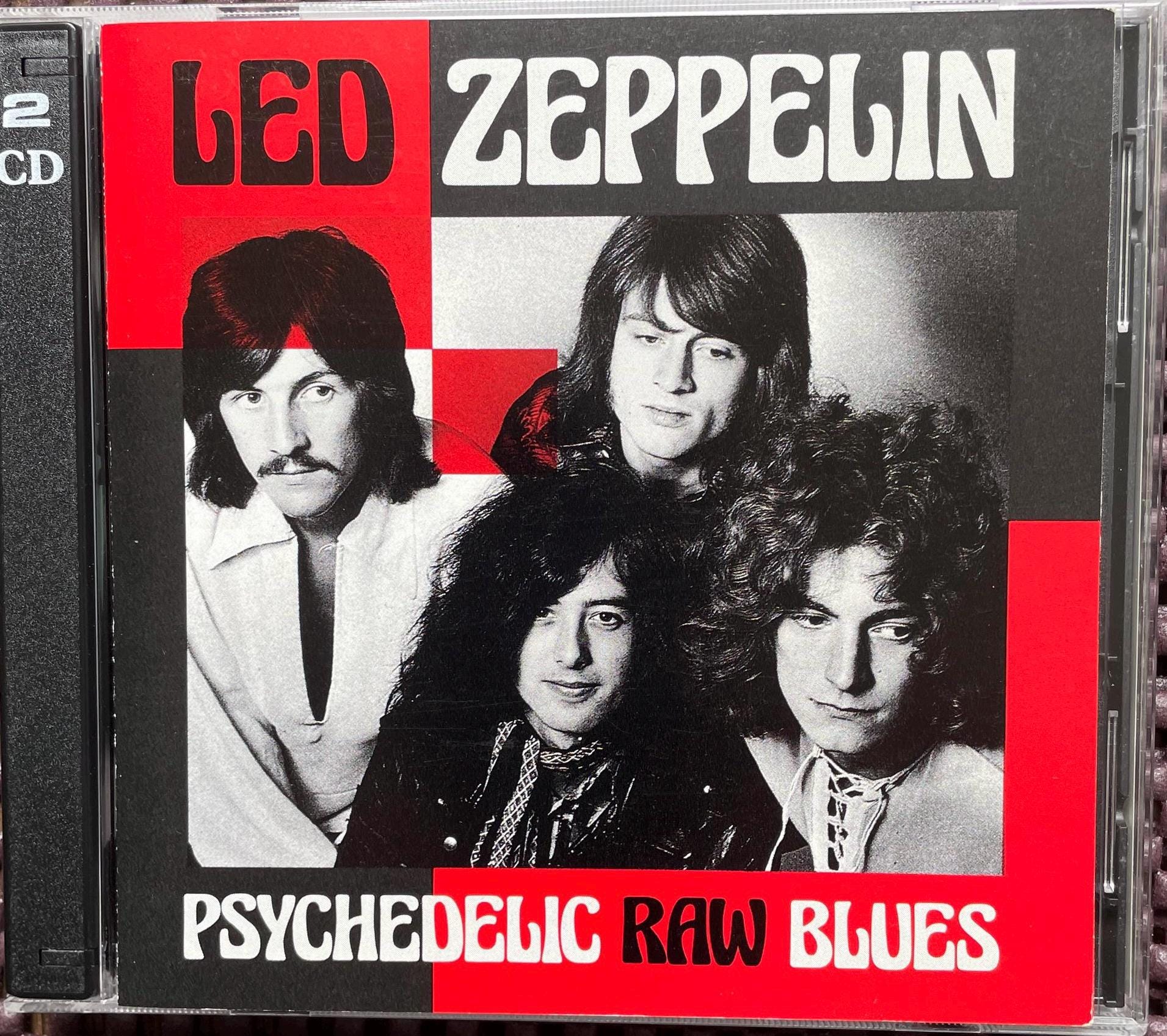 Led Zeppelin 2CD Psychedelic Raw Blues Fillmore East & West