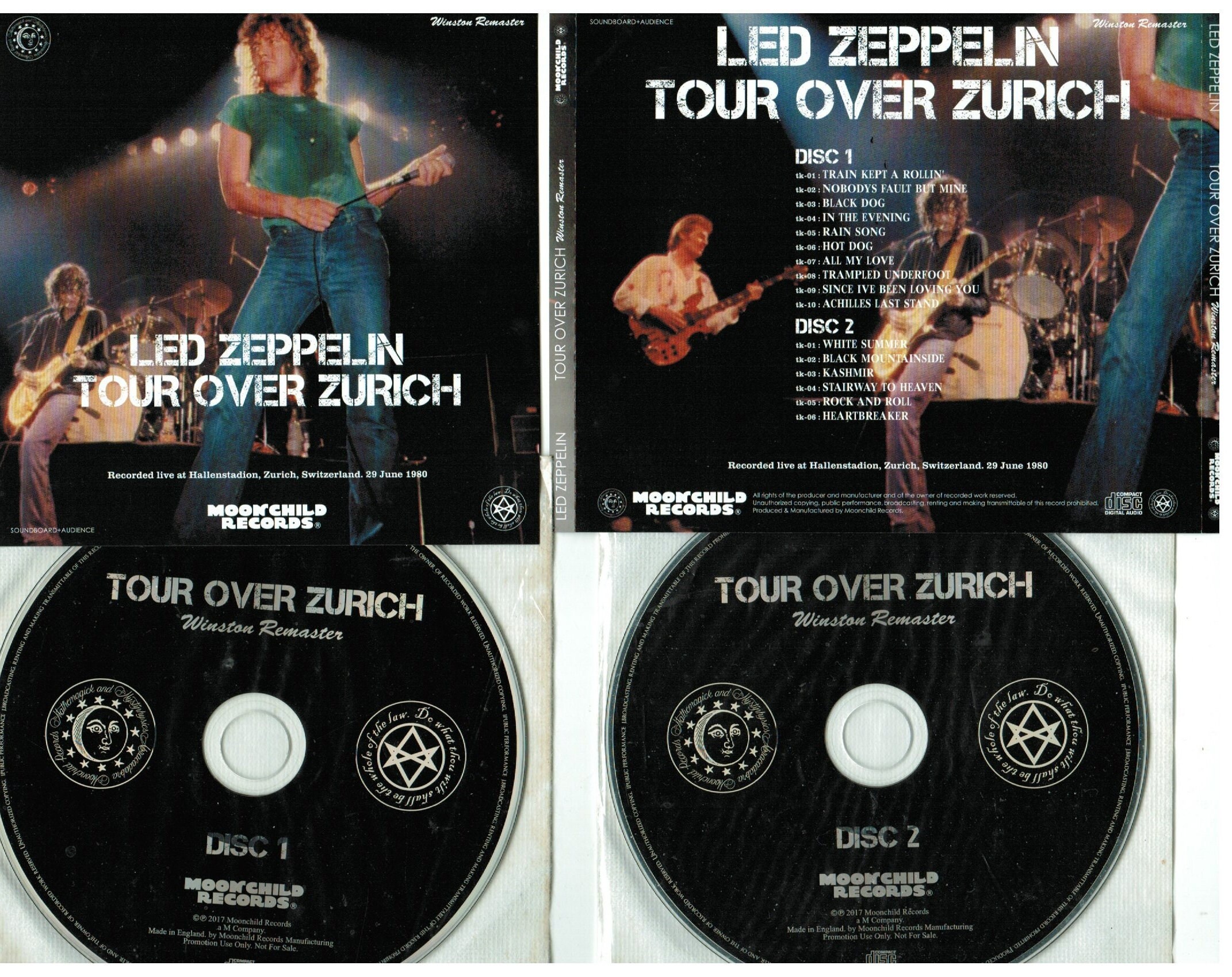 洋楽 Led Zeppelin/Zurich 高品質の人気 TOUR / ZEPPELIN LED OVER 【3CD】 ZURICH 洋楽 - 洋楽