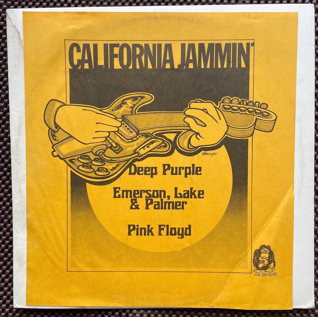 邦楽 CaliforniaJammin' / DeepPurple PinkFloyd Pink Floyd Deep Purple LP California Jammin' Vintage Boot Live
