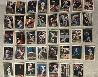 1994 Topps Baseball Set Of 39 Cards