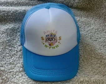 Anita Max Wynn Foam Trucker Hut Trucker - Drake Alter Ego Benutzerdefinierte Blau