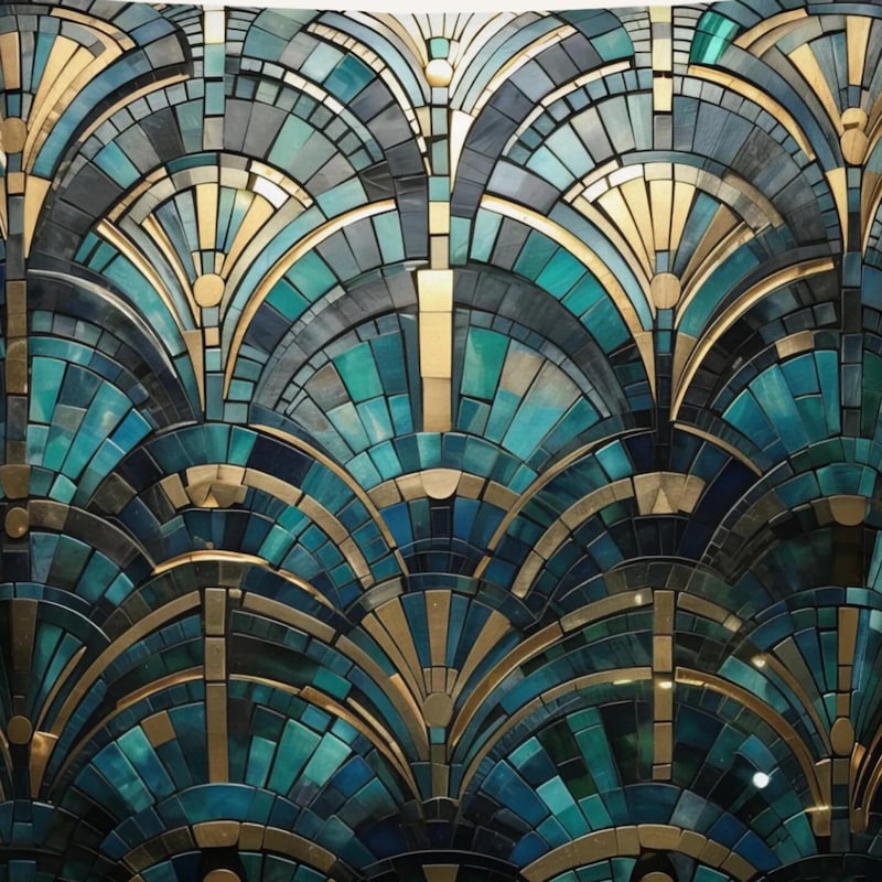 Modern Art Deco Homeware - Etsy