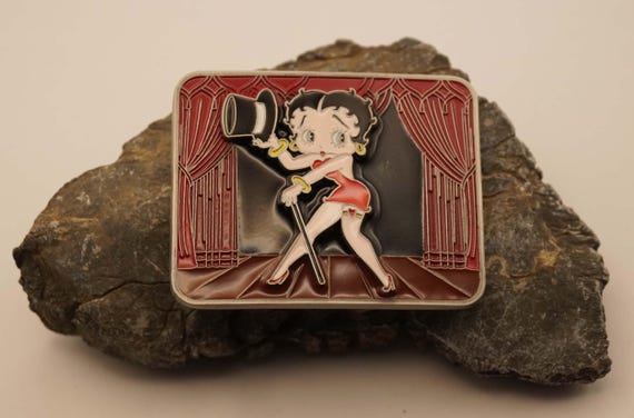 Belt Buckle Betty Boop in the Theater - Etsy